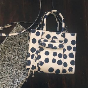 Polka dot Rebecca Minkoff Mini MAB Tote